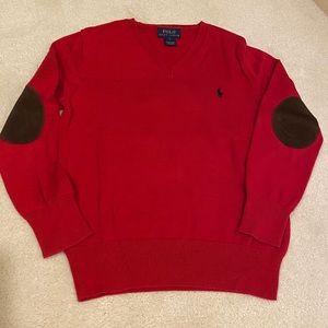 Polo Ralph Lauren kid cotton sweater red size 7